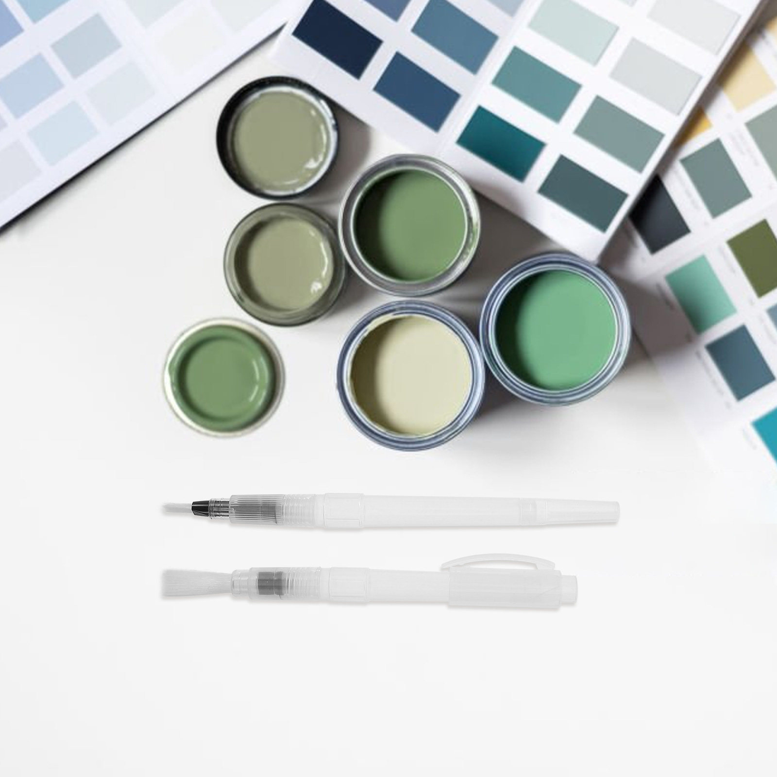 Art Craft Blend - Ensemble de 6 stylos pinceaux aquarelle