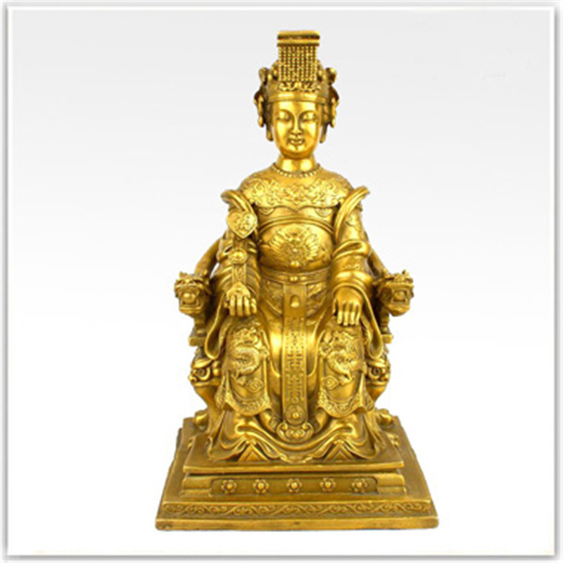 Queen Art Craft - Statue de Bouddha en laiton de
