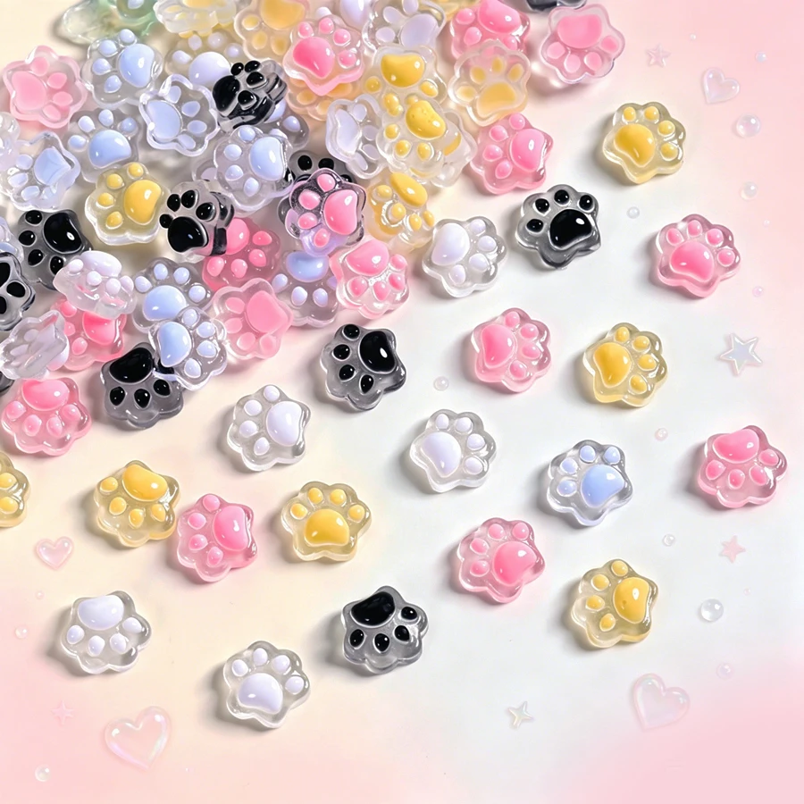 Art Craft Ladybug - 50 Breloques en Résine pour Ongles,