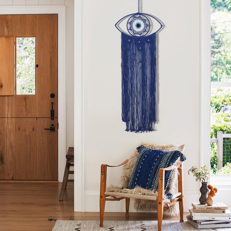 Art Craft Eyes - Tapisserie nordique tissée à la main