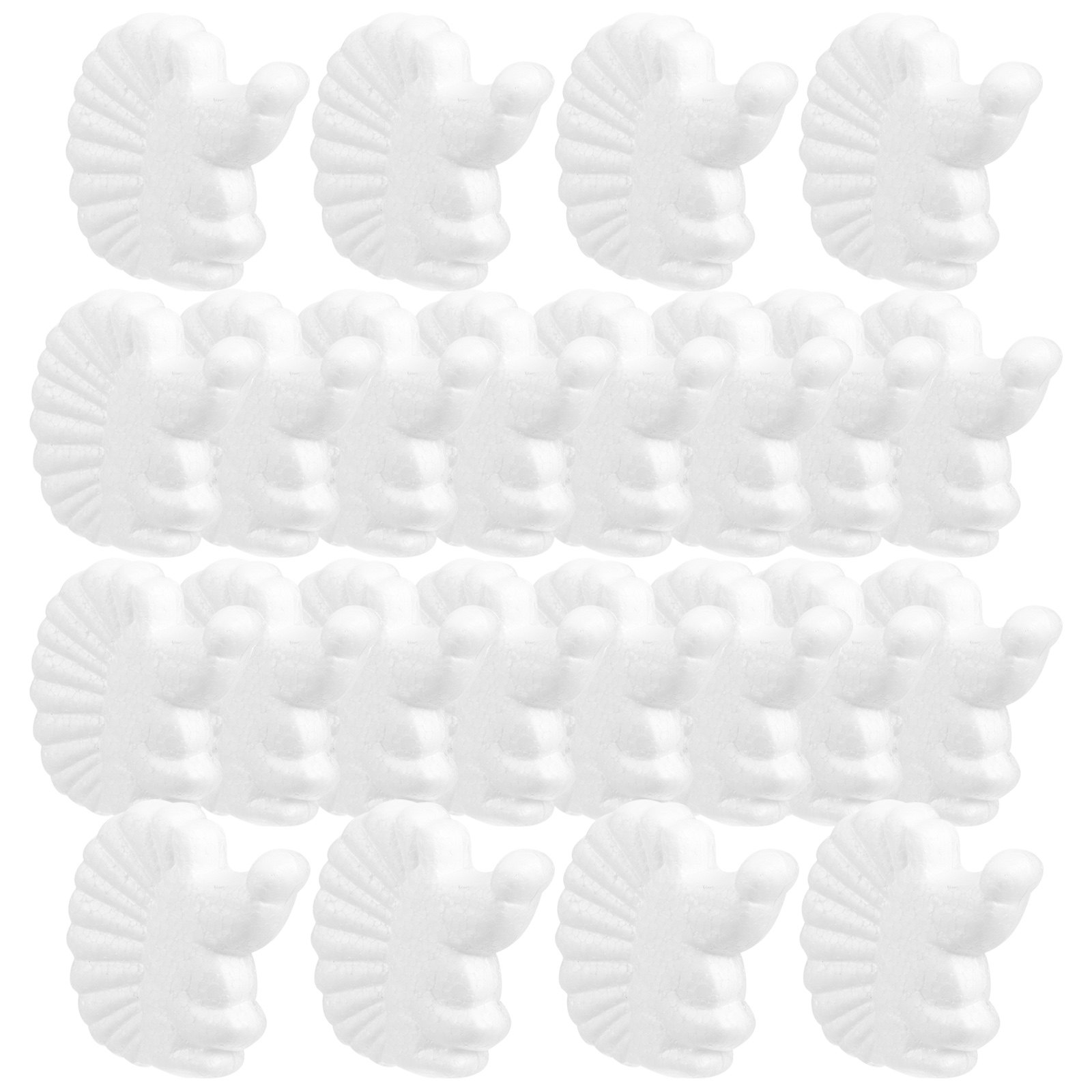 Art Craft For Kids - 50 pièces de mousse vierge en