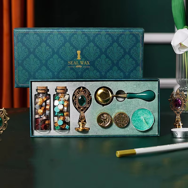 Batik Wax Kit - Ensemble de tampons de sceau d'avertissement,