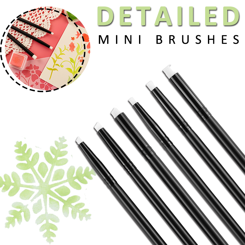 Art Craft Blend - Mini pinceaux de mélange détaillés à