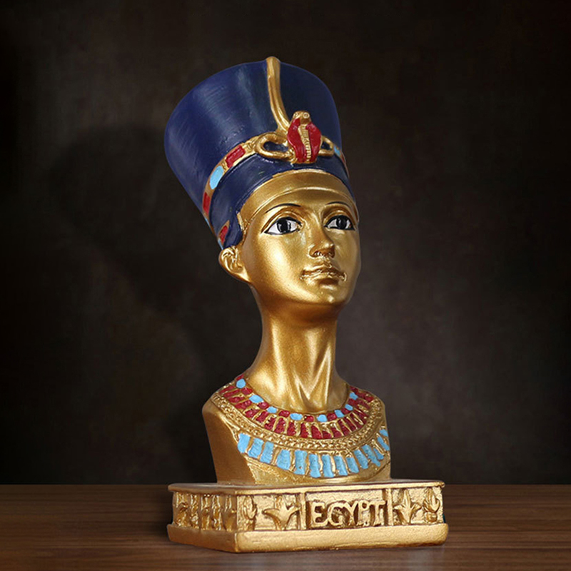 Queen Art Craft - Ornement reine égyptienne en résine, Arts