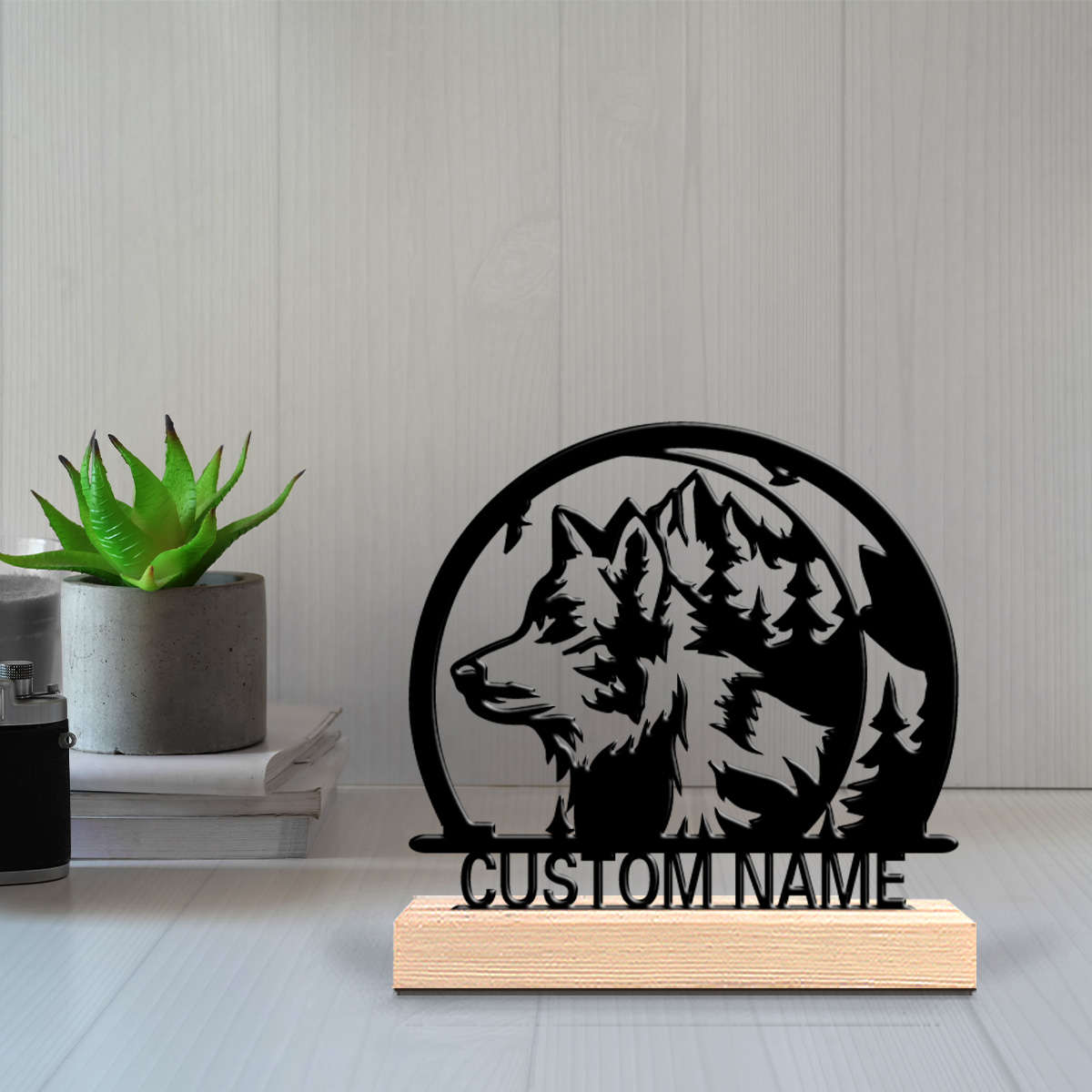 Art Y Craft - Statue en métal personnalisable avec lettres,