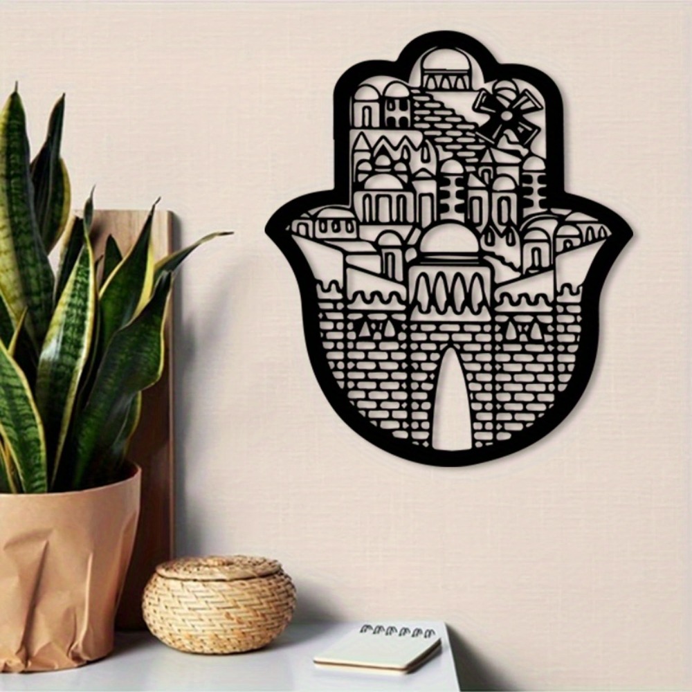 Art & Craft World - CIFBUY Art mural en fer, architecture