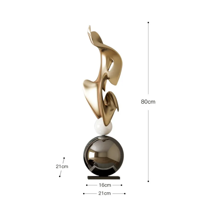 Art Craft Club - Sculpture artistique FRP personnalisée, ornements d'atterrissage
