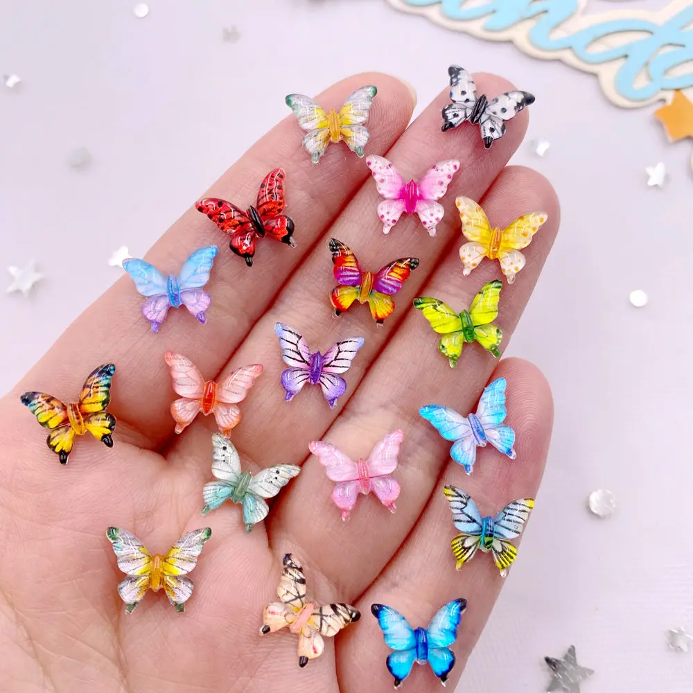 Art Craft Easter - 50 pièces 10mm résine mixte coloré