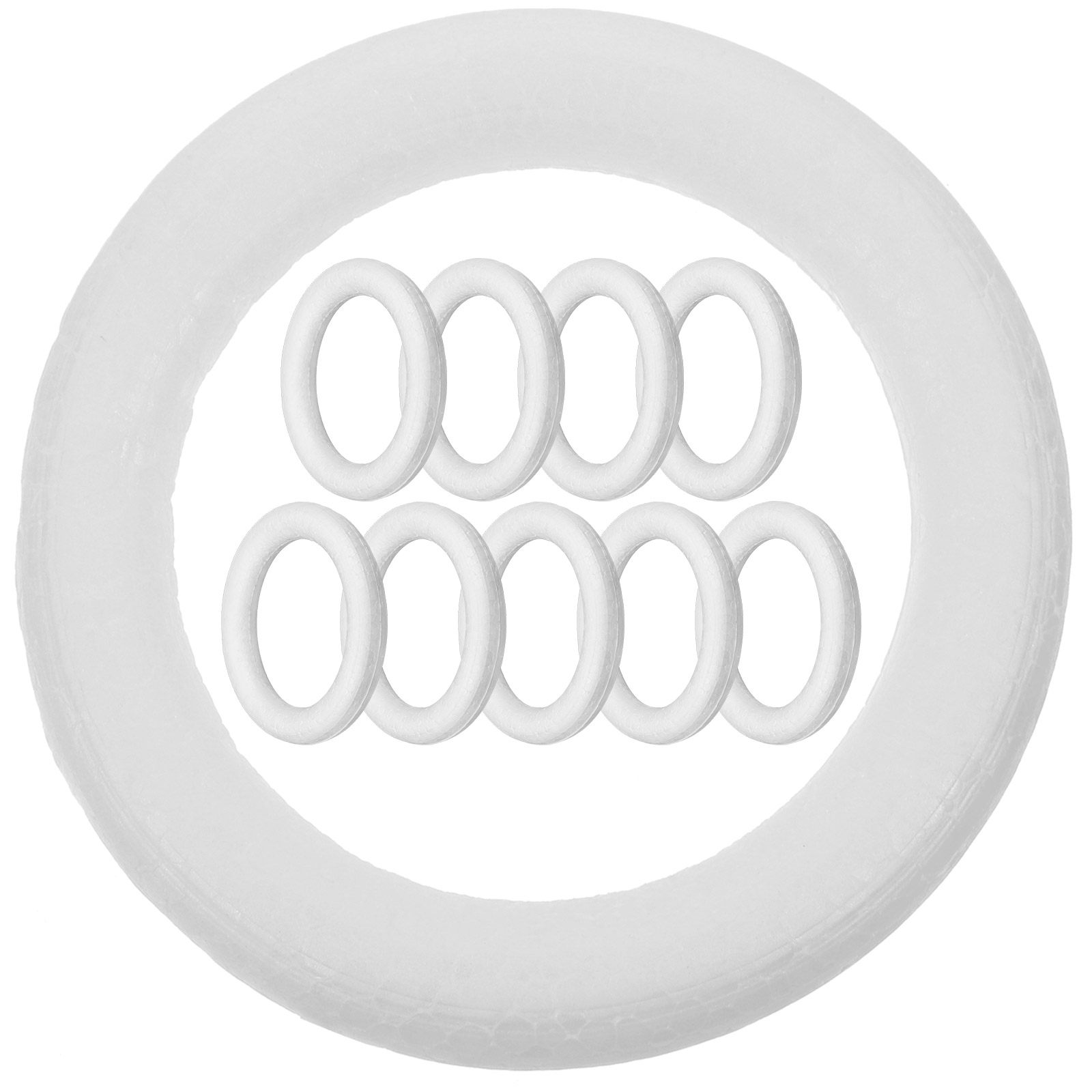 Art Craft For Kids - 10 pièces de cercles en mousse