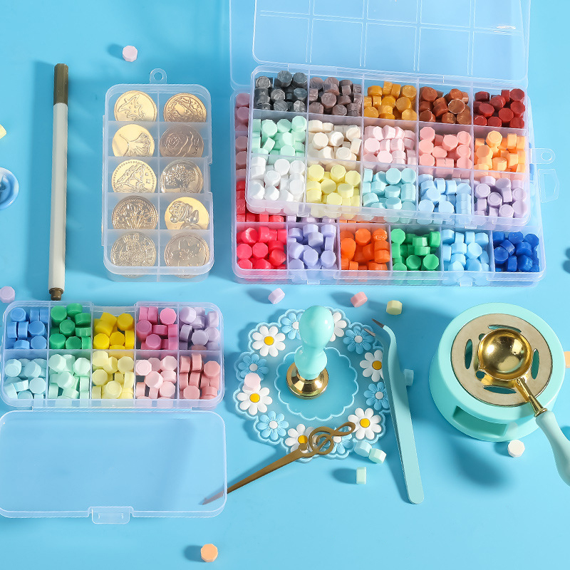 Kit de tampons de sceau de cir - Batik Wax Kit avis et prix