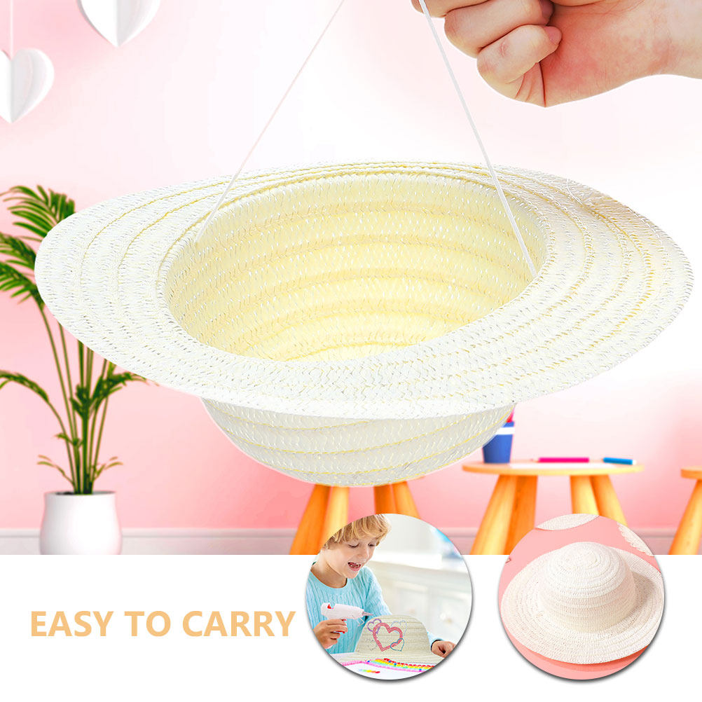 8 chapeaux de paille DIY pour  - Art Craft For Kids avis et prix