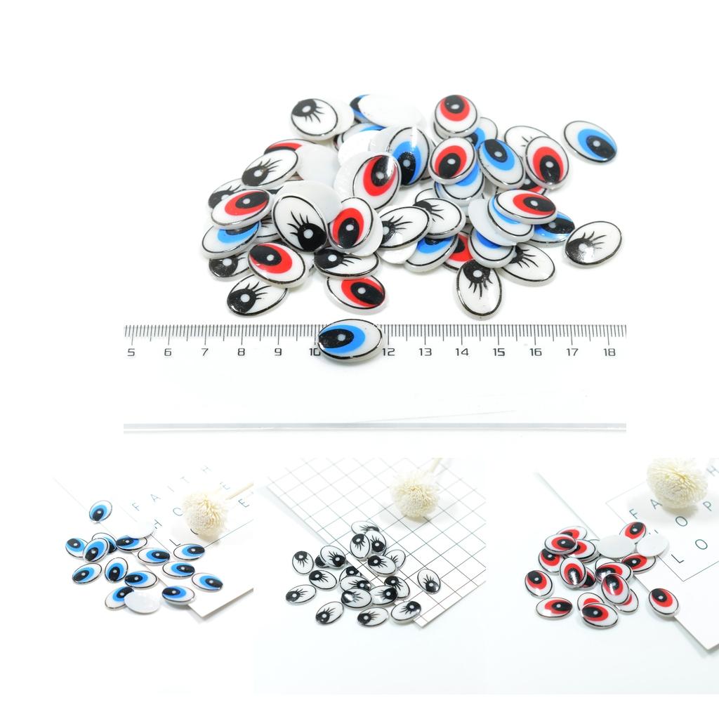 Yeux plats ovales en plastique - Art Craft Eyes avis et prix