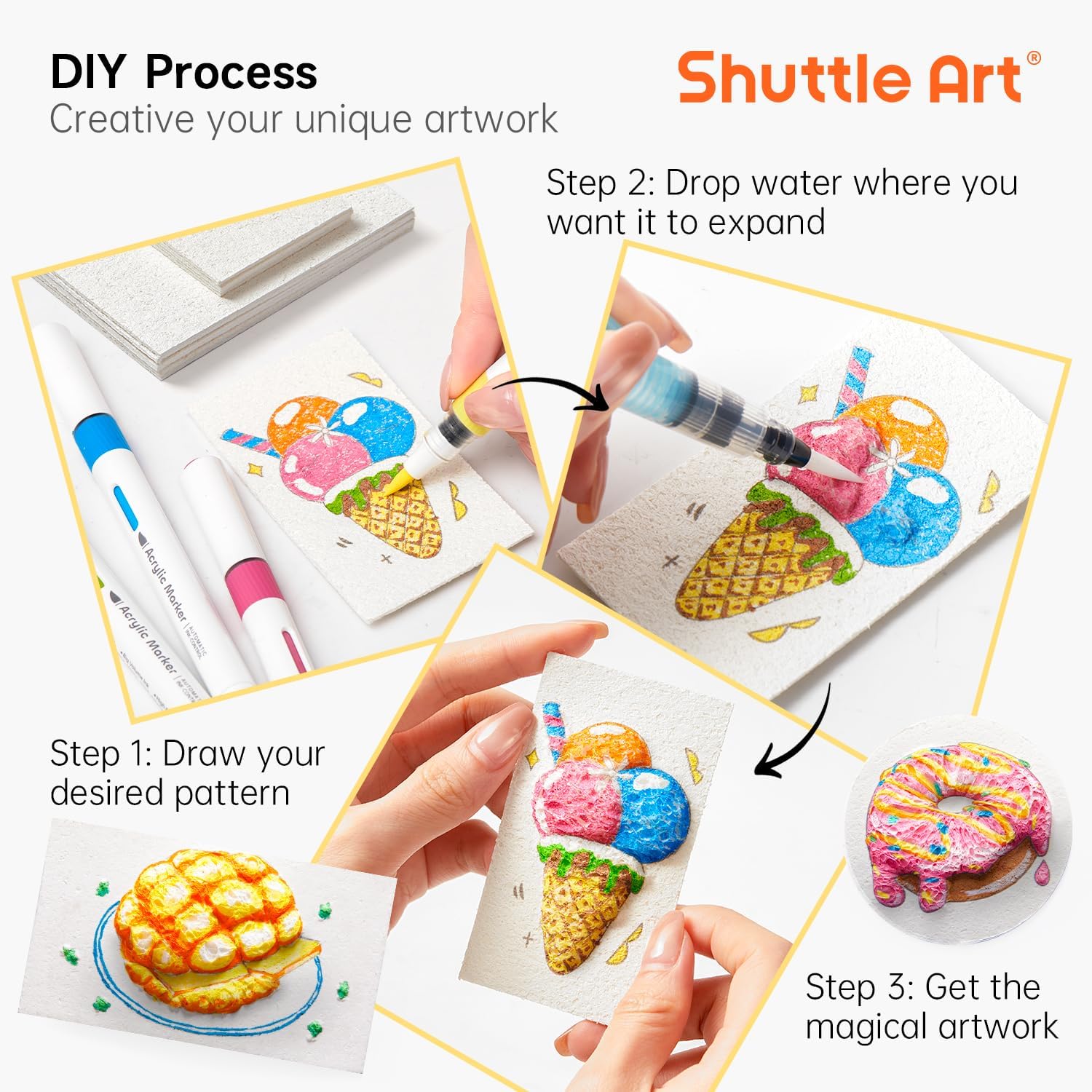 Ensemble de papier de peinture - Art Craft For Kids avis et prix