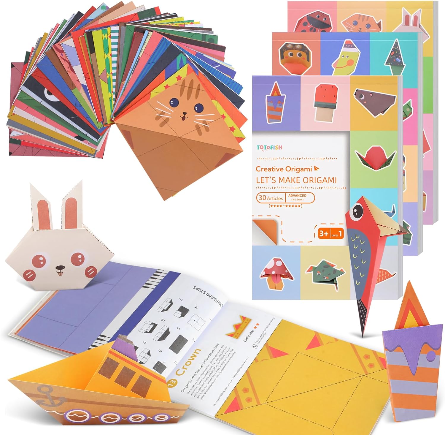 Kit d'origami 96/30 projets, a - Art And Craft Recycle avis et prix
