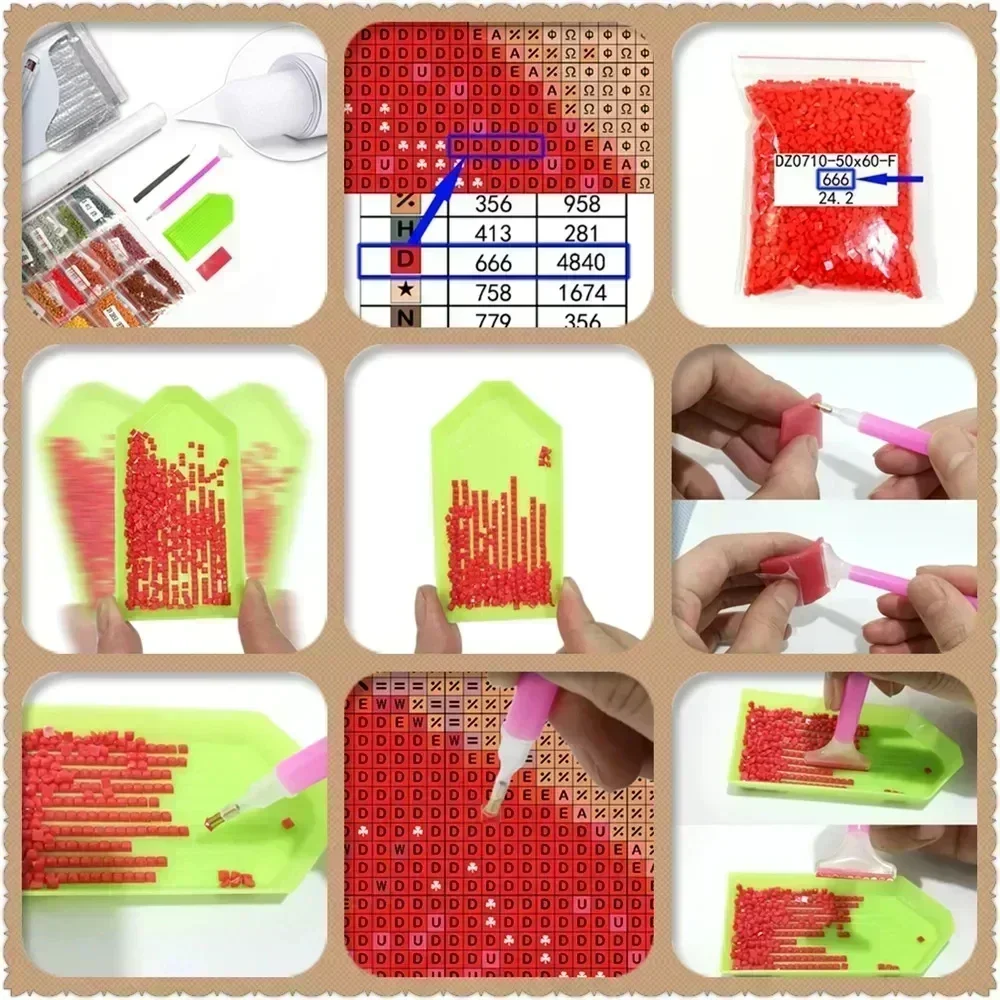 Kit de Peinture Diamantée Rein - Queen Art Craft avis et prix