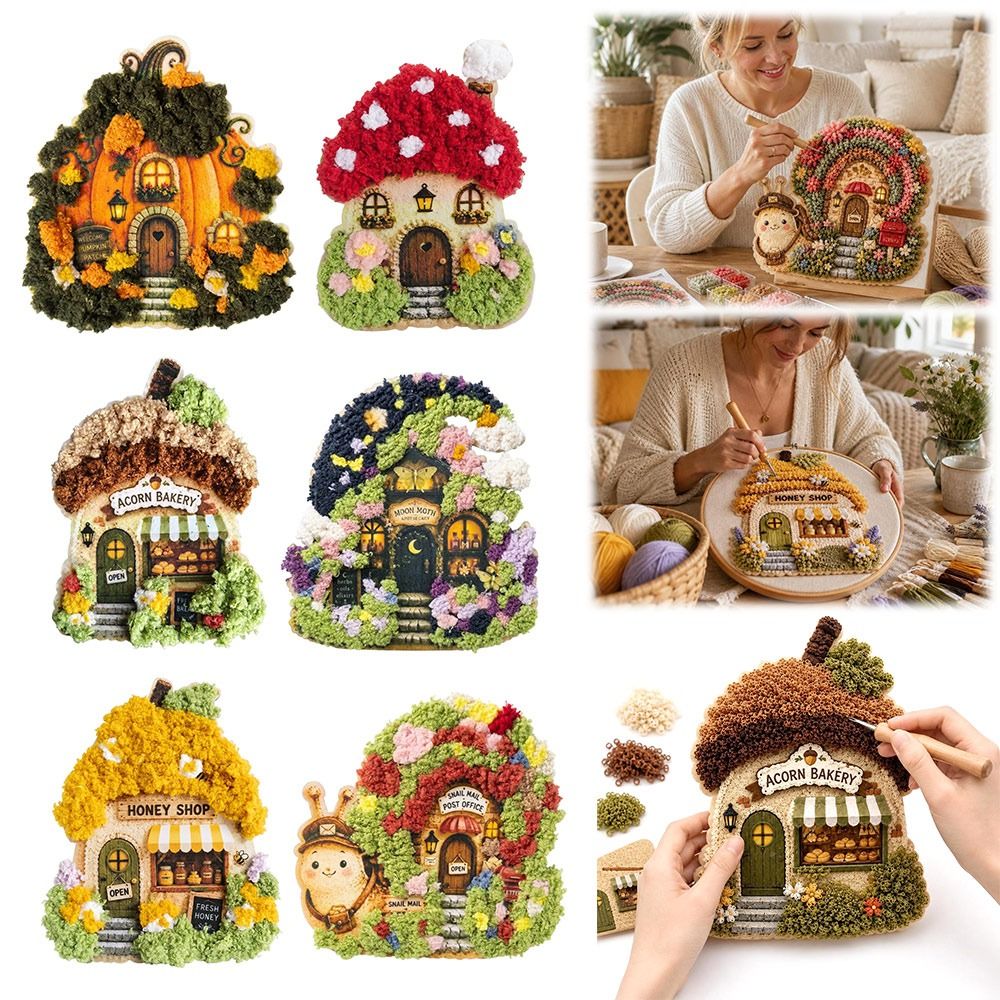 Kit d'artisanat textile 3D 