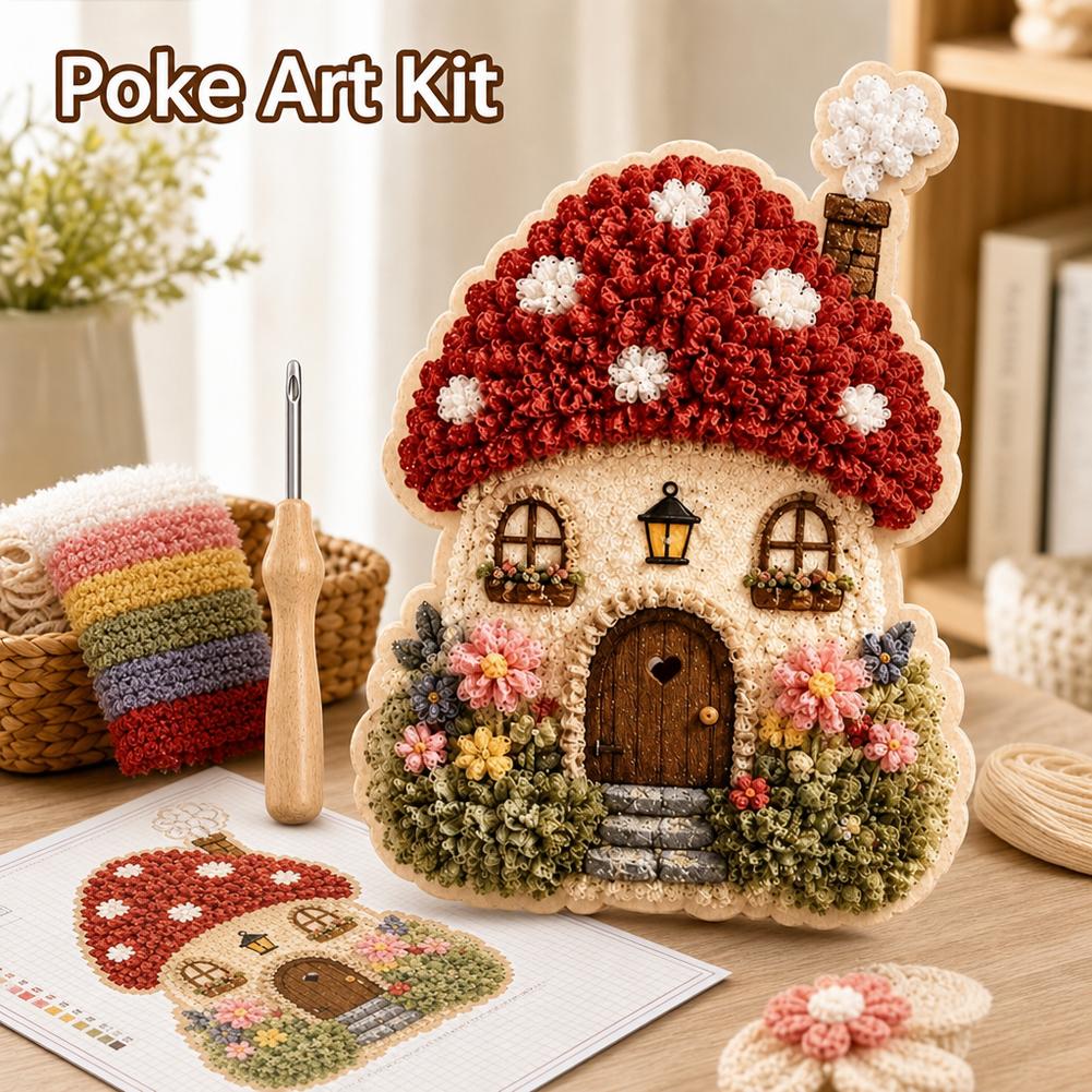 Kit de Poke Art 3D en tissu Vi - Art Craft Village avis et prix