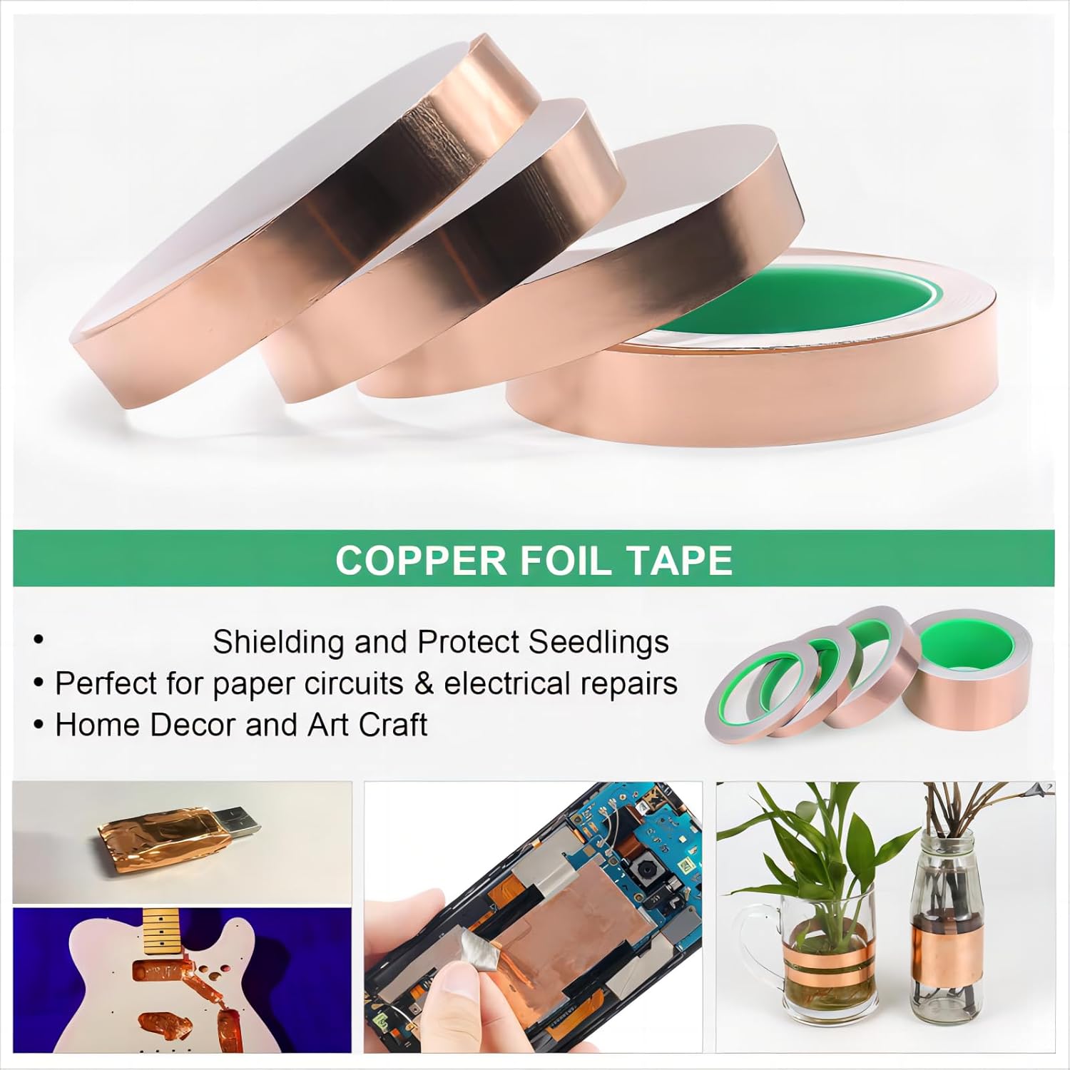 Ruban de cuivre double face, r - Art Craft Materials avis et prix