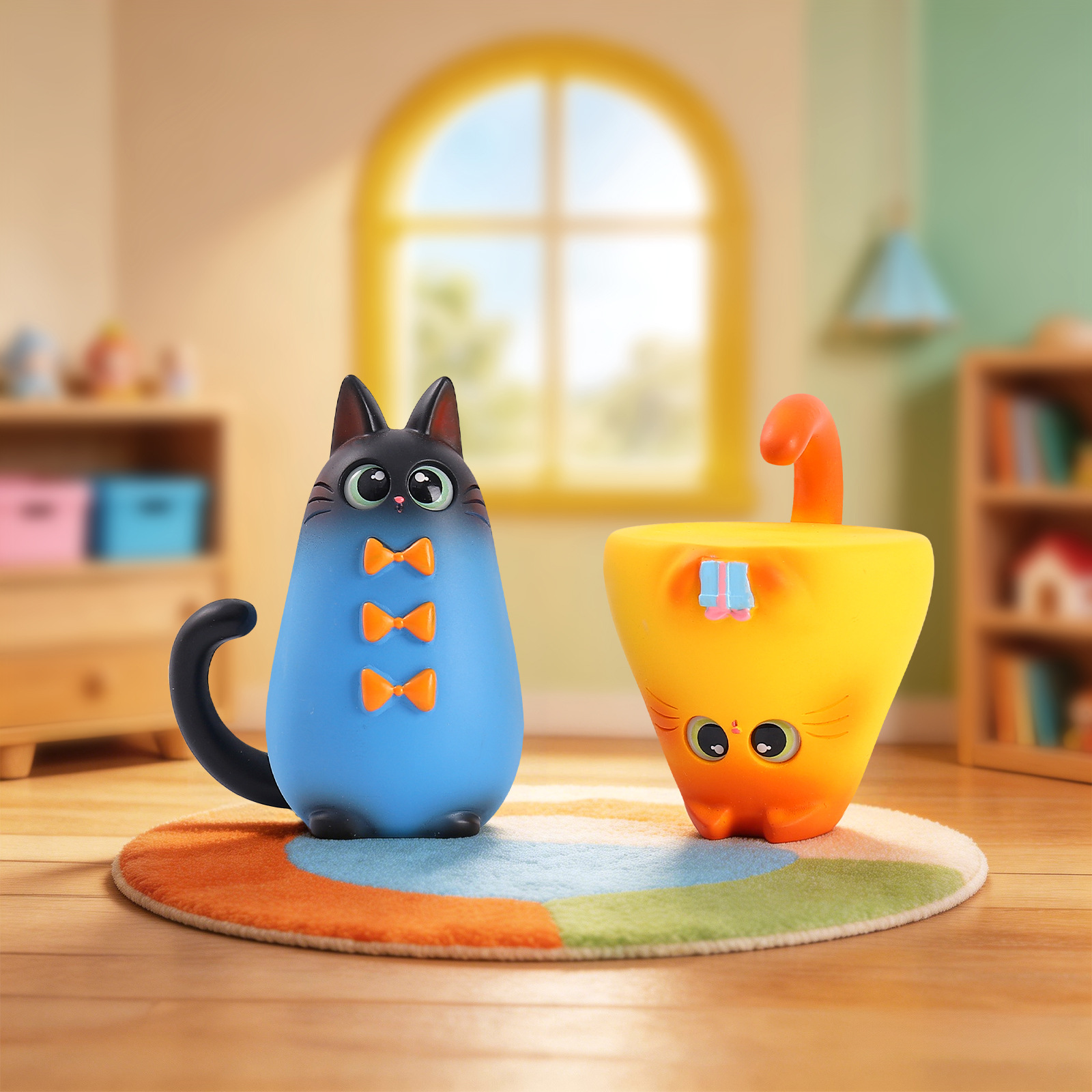 Figurine de chat en résine pou - Art Craft Furniture avis et prix