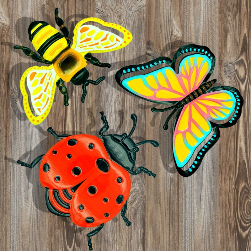 Lot de 3 décorations murales p - Art Craft Ladybug avis et prix