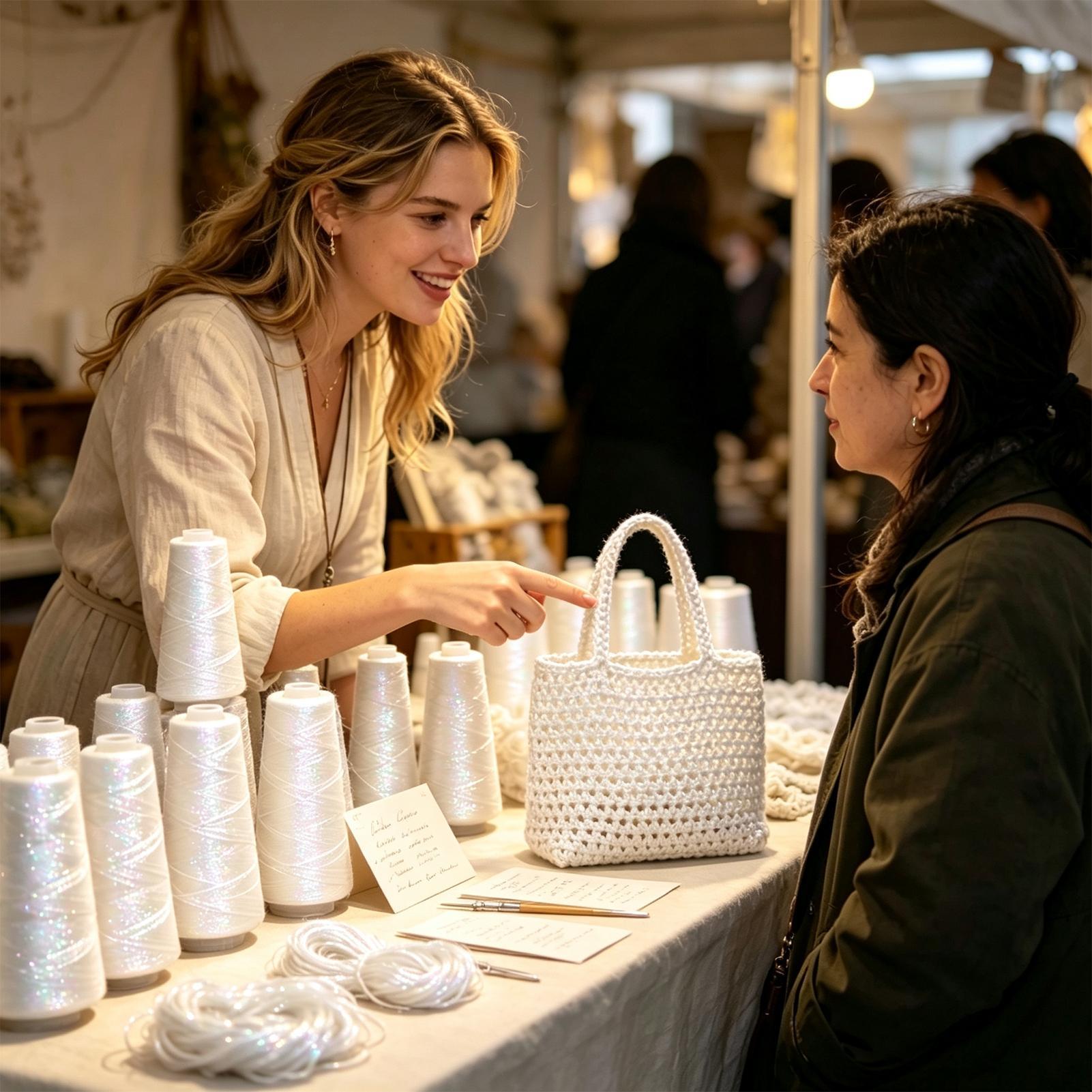 Fil à paillettes pour le croch - Art Craft Blend avis et prix