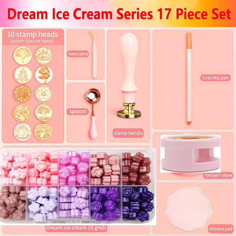 Ensemble de tampons de sceau d - Batik Wax Kit avis et prix