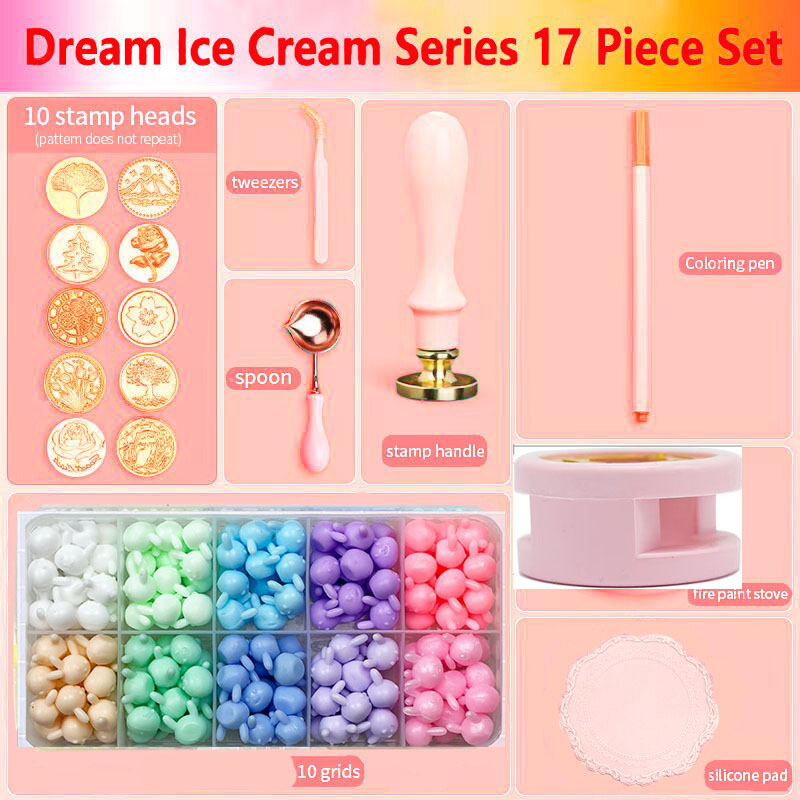 Ensemble de tampons de sceau d - Batik Wax Kit avis et prix