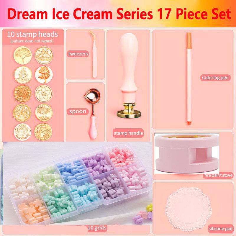 Ensemble de tampons de sceau d - Batik Wax Kit avis et prix