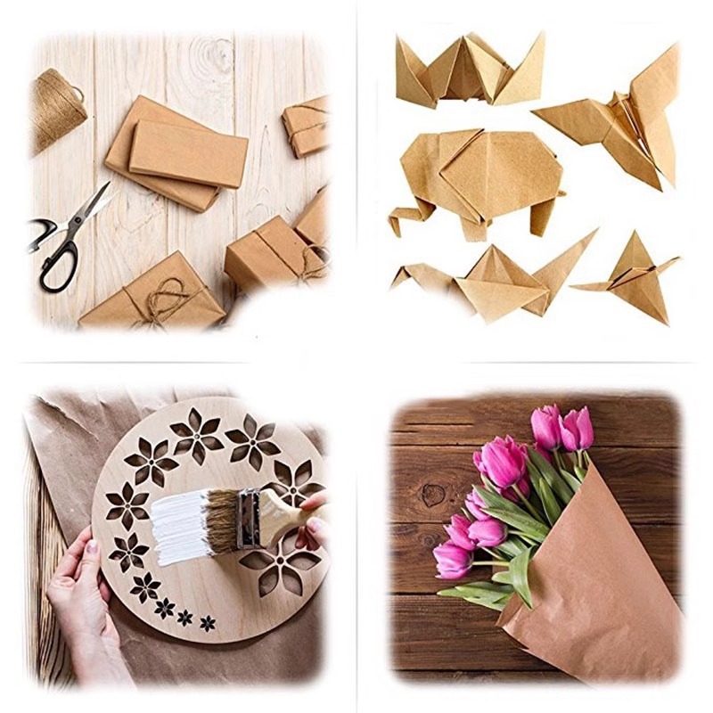 Papier Kraft brun idéal pour l - Art And Craft Recycle avis et prix