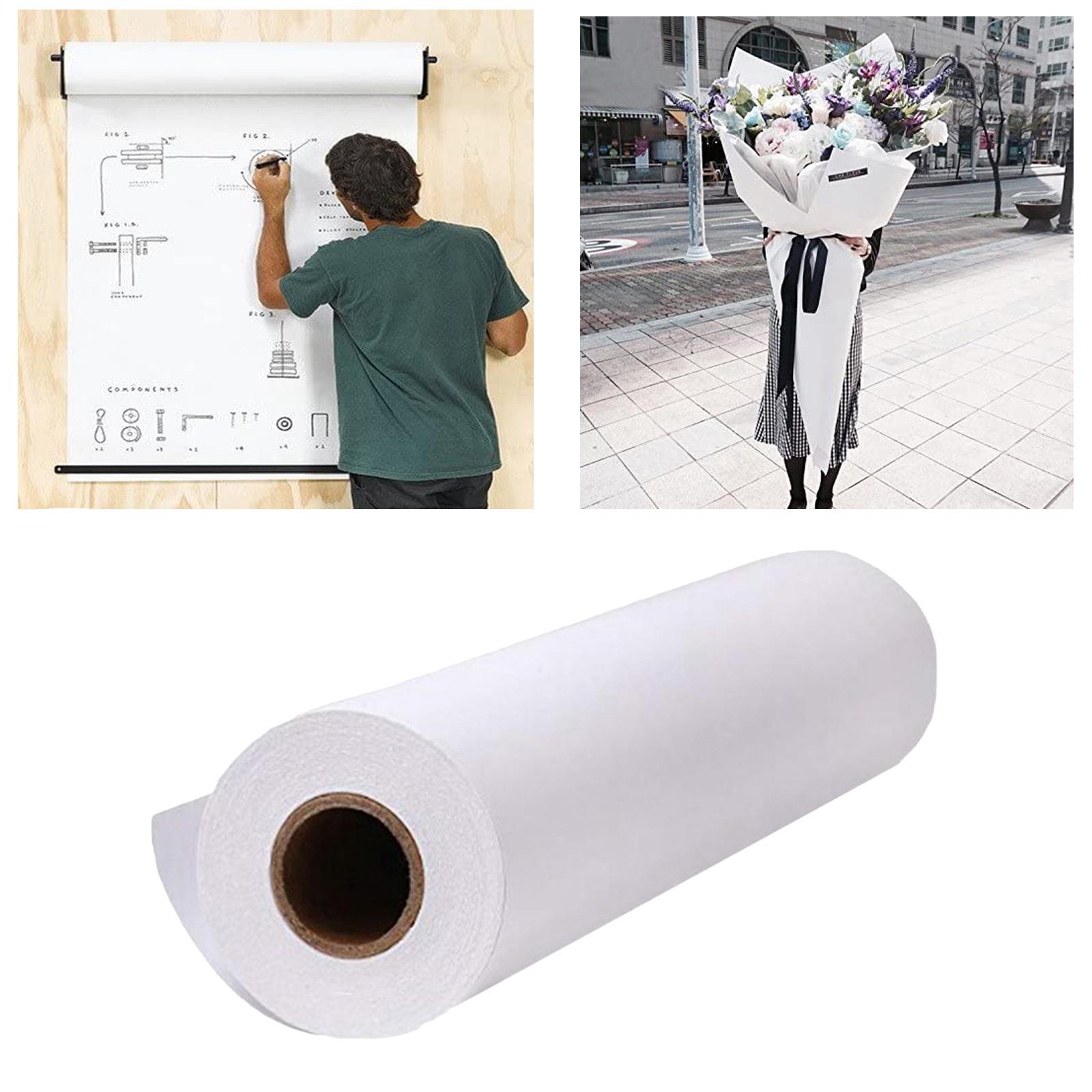 Rouleau de papier kraft blanc  - Art And Craft Recycle avis et prix