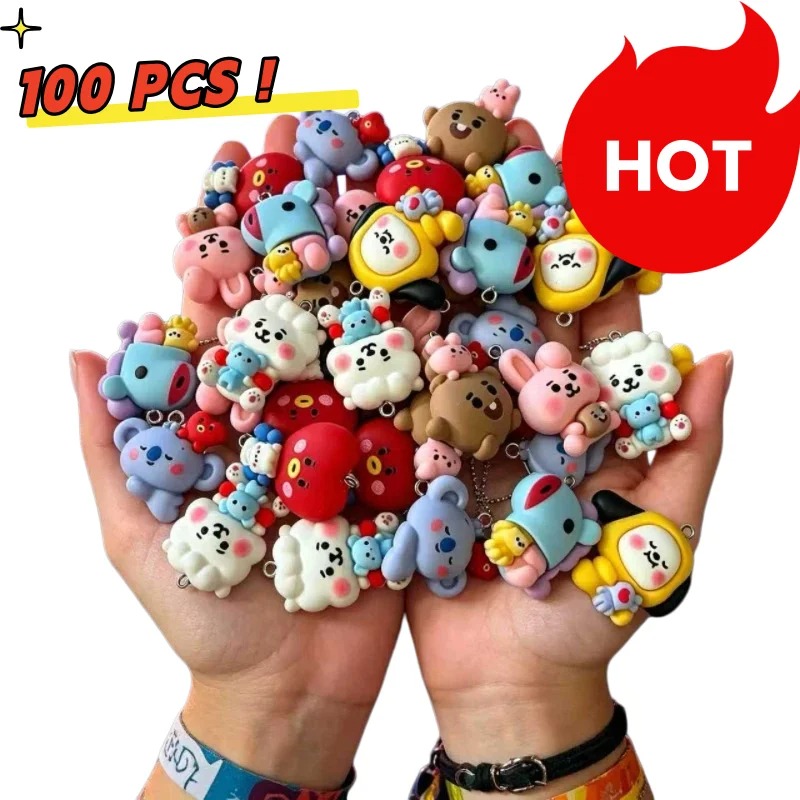 Breloques en résine BT21, 7 pi - Art Craft Materials avis et prix