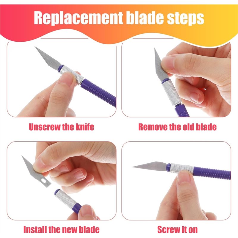 【EN PROMOTION】Lot de 64 coutea - Art Craft Knife avis et prix