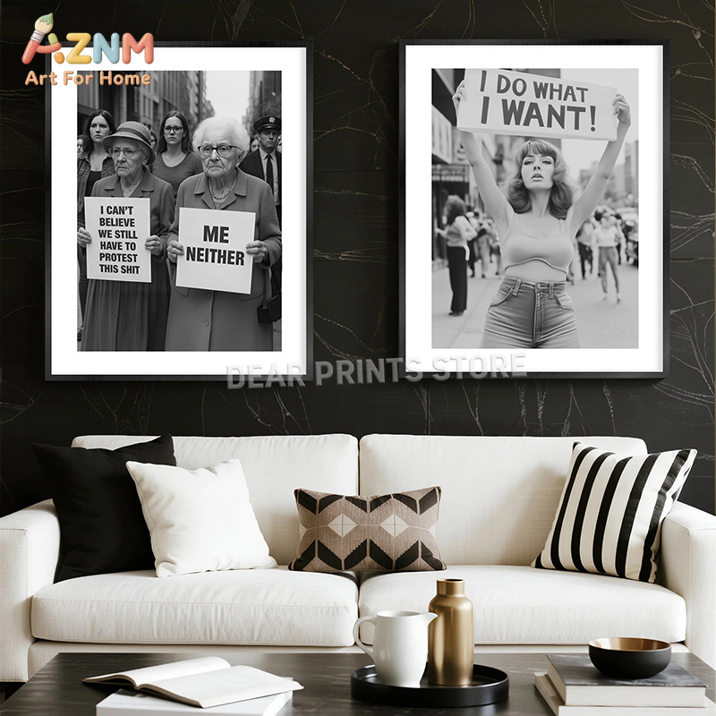 AZNM Tableau mural en toile fé - Art & Craft Paper Ideas avis et prix