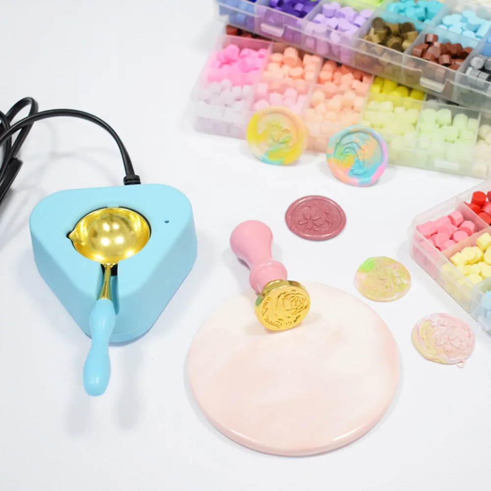 Kit de tampons de sceau de cir - Batik Wax Kit avis et prix