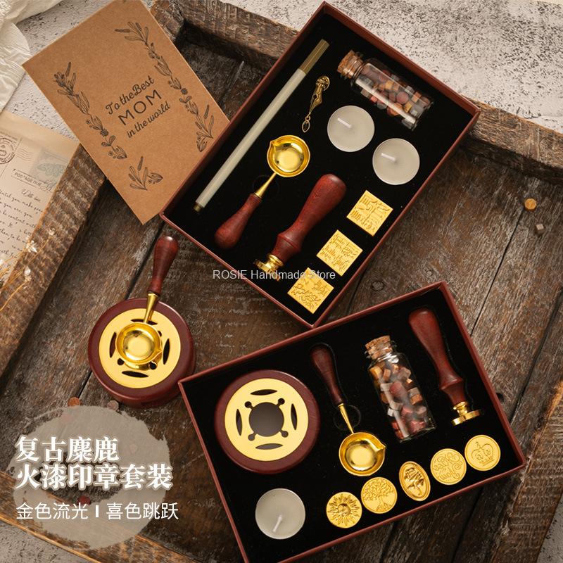Ensemble de timbres de sceau d - Batik Wax Kit avis et prix