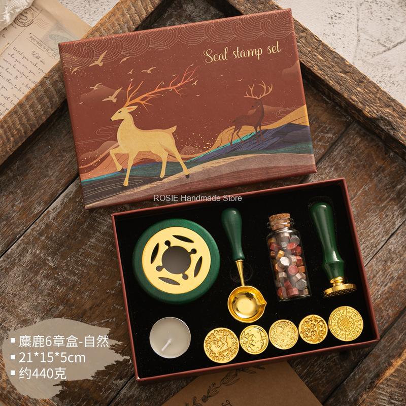 Ensemble de timbres de sceau d - Batik Wax Kit avis et prix