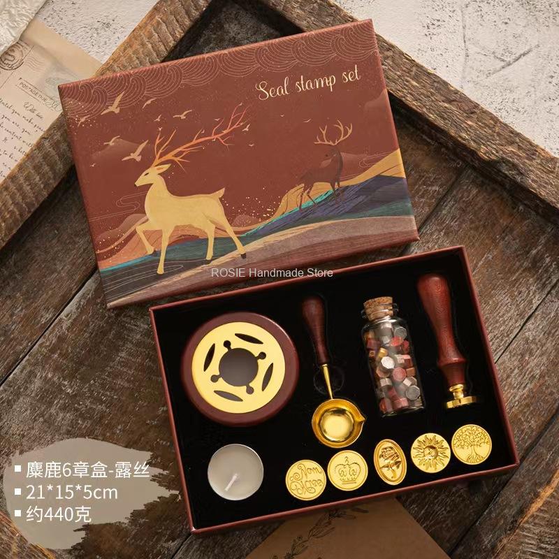 Ensemble de timbres de sceau d - Batik Wax Kit avis et prix
