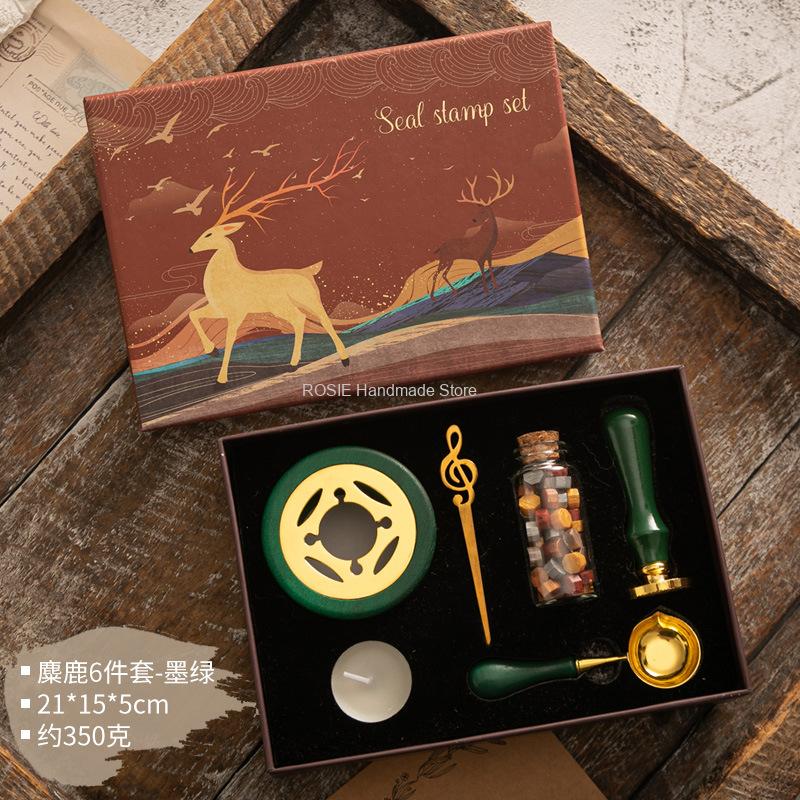 Ensemble de timbres de sceau d - Batik Wax Kit avis et prix