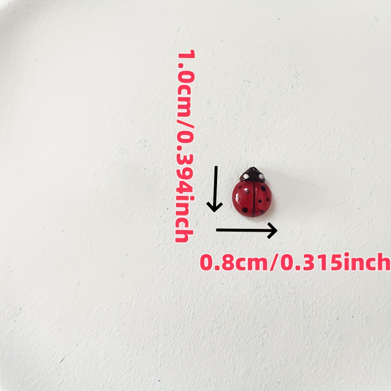 100 pièces de coccinelles en r - Art Craft Ladybug avis et prix