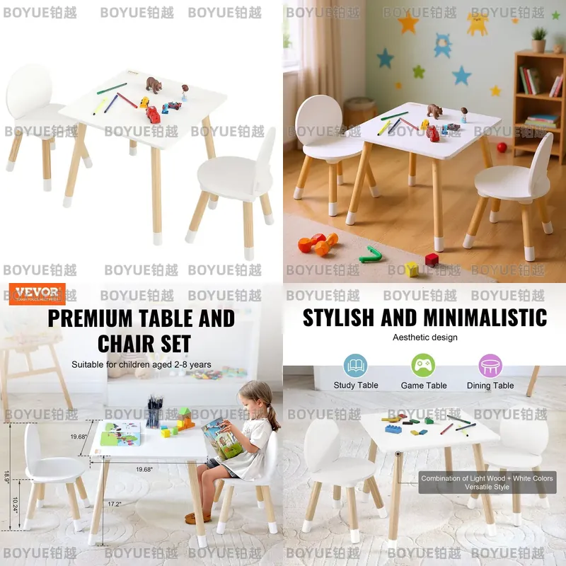 Table d'activités en bois pour - Art Craft Furniture avis et prix